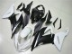 Carenados ABS Kawasaki ZX6R 2013-2018 - Blanco Negro Mate