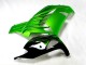 Carenado Moto Kawasaki ZX14R ZZR1400 2012-2024 - Verde Negro Brillante