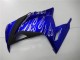 Carenados Moto Kawasaki Ninja 300 EX300R 2013-2017 - Azul Negro Blanco Llama