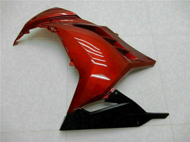 Carenados Moto Kawasaki Ninja 300 EX300R 2013-2017 - Rojo Negro