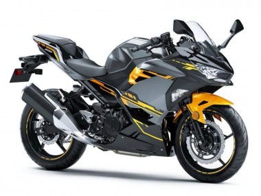 Carenados Moto Kawasaki EX400 2018-2024 - Negro Gris Naranja