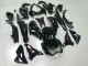 Carenados Moto Kawasaki Z800 2013-2018 - Negro Brillante Rojo Plata