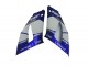 Carenado Moto Yamaha YZF R1 2000-2001 - Azul Blanco