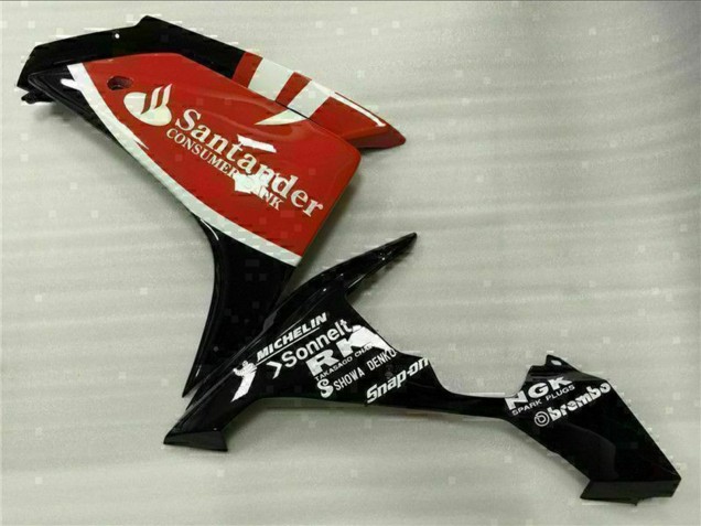 Carenados Moto Yamaha YZF R1 2007-2008 - Rojo Blanco Negro Fimer Santander 46