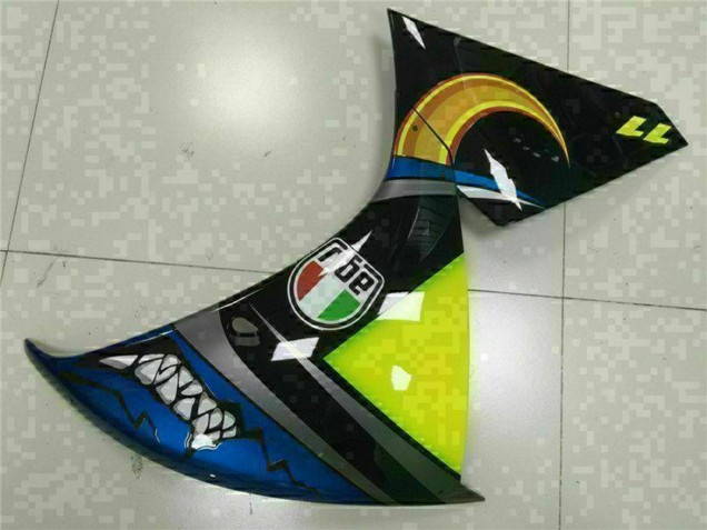Carenados Moto Yamaha YZF R1 2009-2011 - Azul Amarillo Tiburón