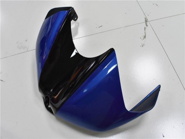 Carenados Moto Yamaha YZF R6 2006-2007 - Azul Amarillo Negro Brillante Tiburón