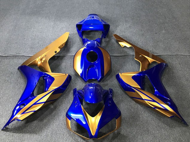 Carenados Moto Honda CBR1000RR 2006-2007 - Oro Azul