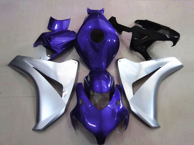 Carenados Moto Honda CBR1000RR 2008-2011 - Plata Azul