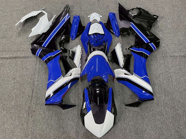Carenados Moto Honda CBR1000RR 2017-2024 - Blanco Azul Negro Brillante