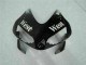 Carenados Moto Honda CBR600RR 2003-2004 - Negro Brillante Blanco West Mobil