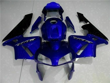 Kits Carenado Moto Honda CBR600RR 2003-2004 - Azul Negro Brillante