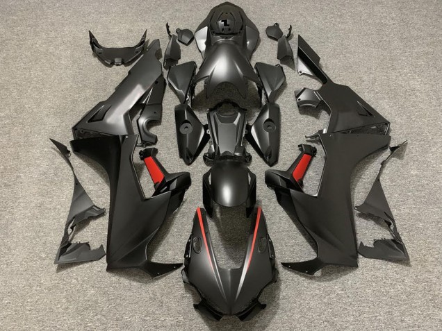 Carenados Moto Honda CBR1000RR 2017-2024 - Negro Mate Rojo