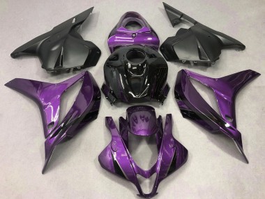 Carenados Moto Honda CBR600RR 2009-2012 - Púrpura Negro Brillante OEM Estilo