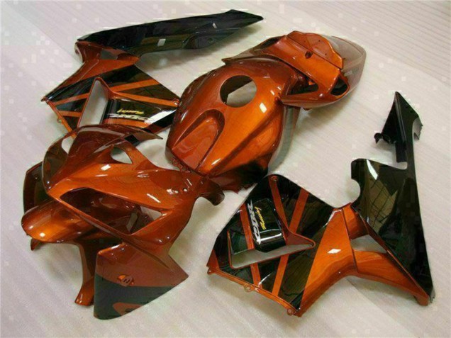 Kits Carenado Moto Honda CBR600RR 2005-2006 - Naranja Negro