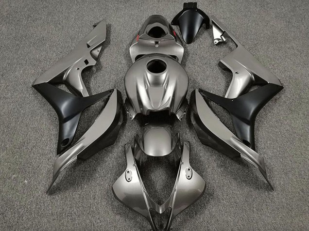 Carenados Moto Honda CBR600RR 2007-2008 - Plata Negro Mate