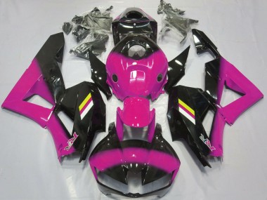 Carenados Moto Honda CBR600RR 2013-2026 - Rosa Negro Brillante Blanco Amarillo
