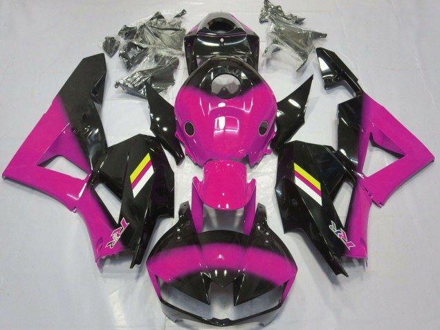 Carenados Moto Honda CBR600RR 2013-2026 - Rosa Negro Brillante Blanco Amarillo