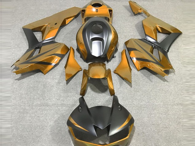 Carenados Moto Honda CBR600RR 2013-2026 - Oro Negro Mate