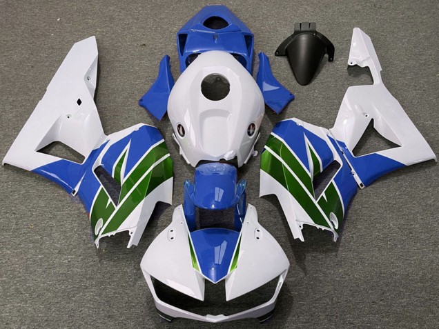 Carenados Moto Honda CBR600RR 2013-2026 - Blanco Azul Verde