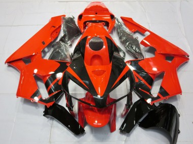 Carenados Moto Honda CBR600RR 2005-2006 - Rojo Negro Raya