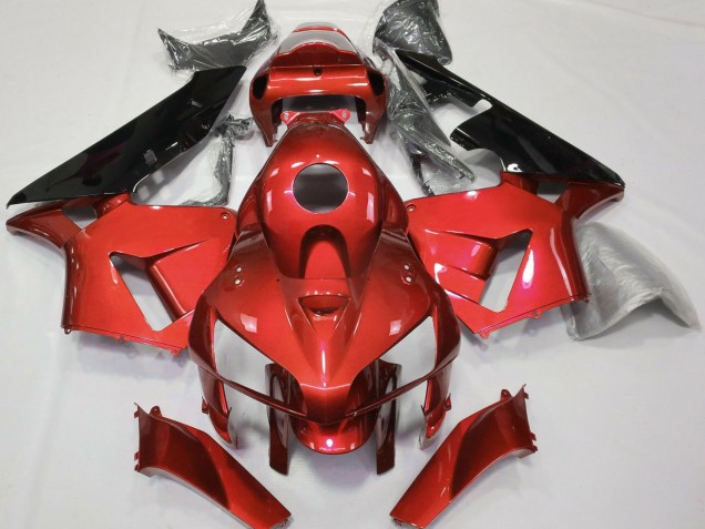 Carenados Moto Honda CBR600RR 2005-2006 - Rojo Negro CBR Estilo