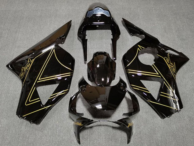 Carenados Moto Honda CBR954RR 2002-2003 - Negro Brillante Oro