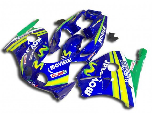 Carenados Moto Honda CBR250RR 1990-1998 - Azul Amarillo Verde MoviStar Rojo Castrol