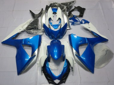Carenados Moto Suzuki GSXR 1000 2009-2016 - Azul Blanco