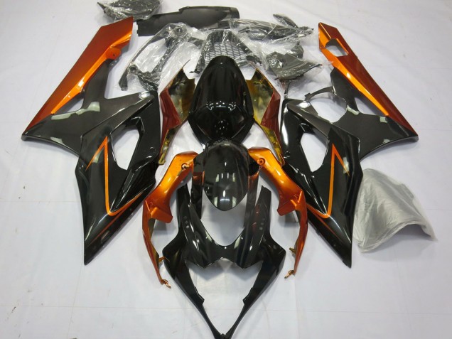Carenados Moto Suzuki GSXR 1000 2005-2006 - Burnt Naranja Negro