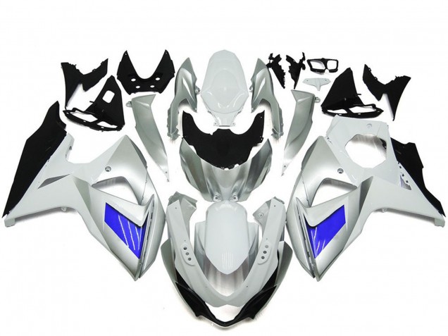 Carenado Moto Suzuki GSXR 1000 2009-2016 - Blanco Azul