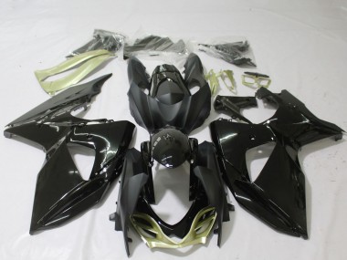 Carenados Moto Suzuki GSXR 1000 2009-2016 - Negro Brillante Plata