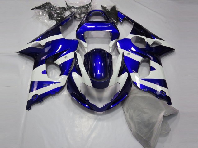 Carenados Moto Suzuki GSXR 1000 2000-2002 - Azul Blanco