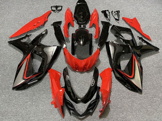 Carenados Moto Suzuki GSXR 1000 2009-2016 - Rojo Negro