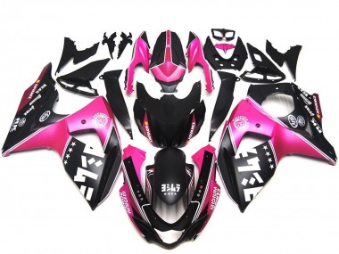 Carenados Moto Suzuki GSXR 1000 2009-2016 - Rosa Negro