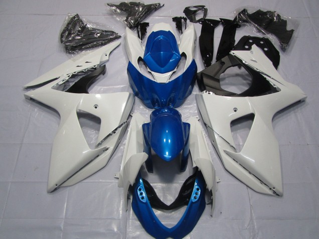 Carenados Moto Suzuki GSXR 1000 2009-2016 - Blanco Azul