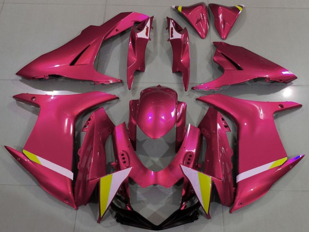 Carenados Moto Suzuki GSXR 600 / GSXR 750 2011-2024 - Rojo Blanco Amarillo