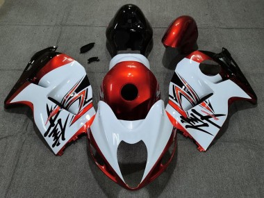 Carenados Moto Suzuki GSXR 1300 1996-2007 - Blanco Naranja