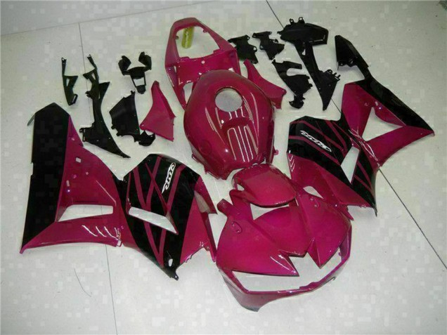 Carenados Moto Honda CBR600RR 2013-2023 - Púrpura Negro Brillante