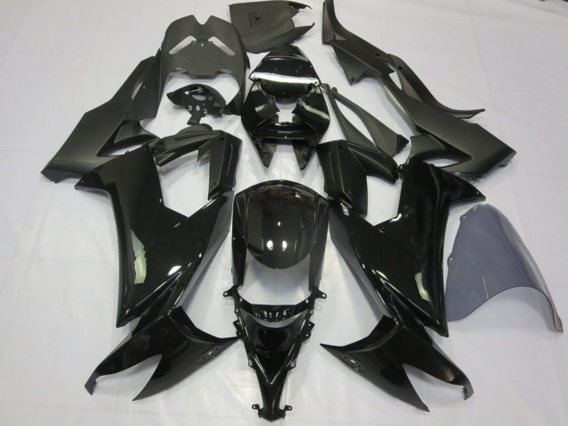 Carenados Moto Kawasaki ZX10R 2008-2010 - Negro Brillante Negro Mate