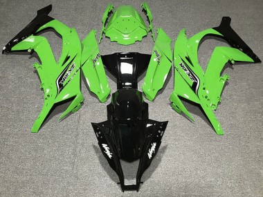 Carenados Moto Kawasaki ZX10R 2011-2015 - Verde Negro Brillante
