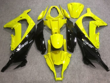 Carenados Moto Kawasaki ZX10R 2016-2020 - Amarillo Negro Brillante