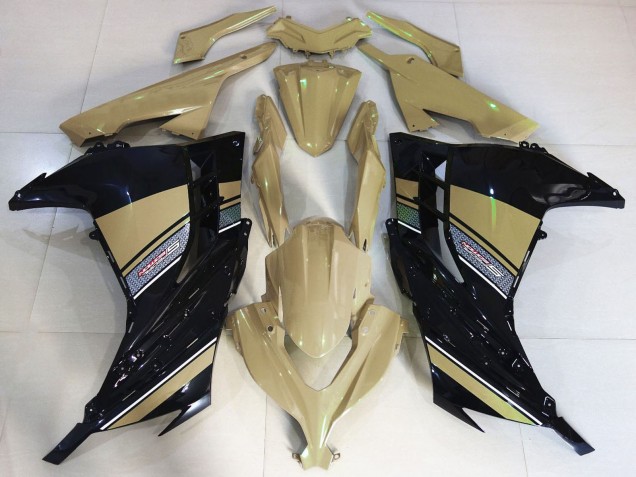 Carenados Moto Kawasaki Ninja 300 2013-2017 - Bronceado del Desierto Negro