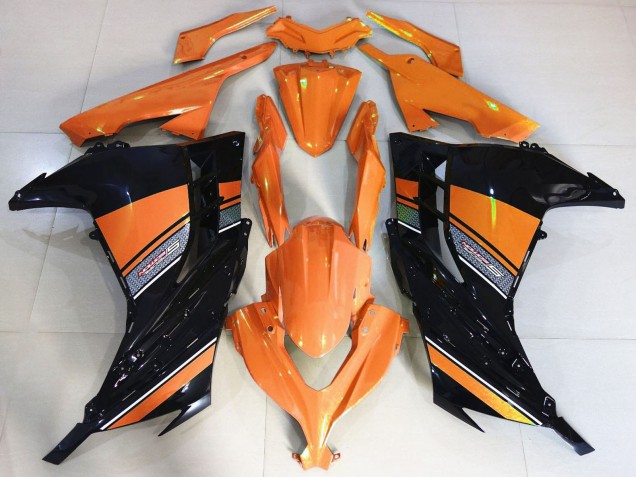Carenados Moto Kawasaki Ninja 300 2013-2017 - Naranja Negro