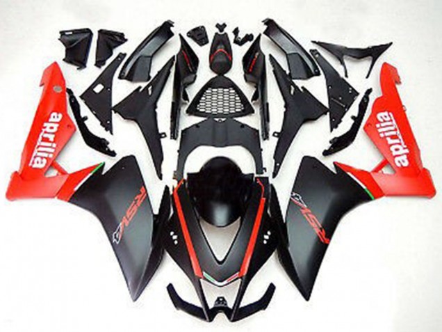 Carenados Moto Aprilia RS4 125 2012-2019 - Rojo Negro Mate