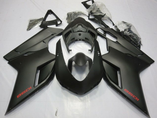 Carenado Moto Ducati 1098 2007-2014 - Negro Mate