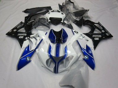 Carenados Moto BMW S1000RR 2015-2016 - Blanco Azul Negro Brillante