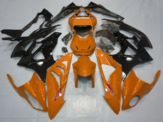 Carenados Moto BMW S1000RR 2015-2016 - Naranja Negro Brillante