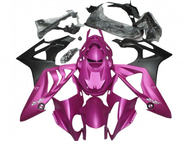 Carenados Moto BMW S1000RR 2009-2014 - Hot Rosa Negro Mate