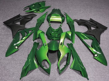 Carenados Moto BMW S1000RR 2009-2014 - Verde Negro Mate