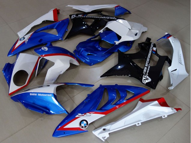 Carenados Moto BMW S1000RR 2009-2014 - Blanco Rojo Azul Negro Brillante